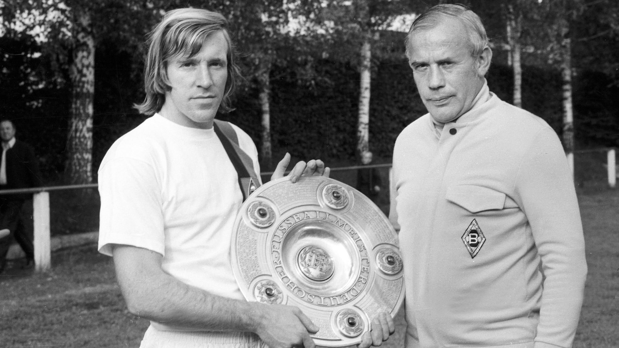 Günter Netzer mit Hennes Weisweiler