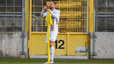 Zum Pausentee: Verhoek brachte Rostock in der 45. Minute in Führung. 