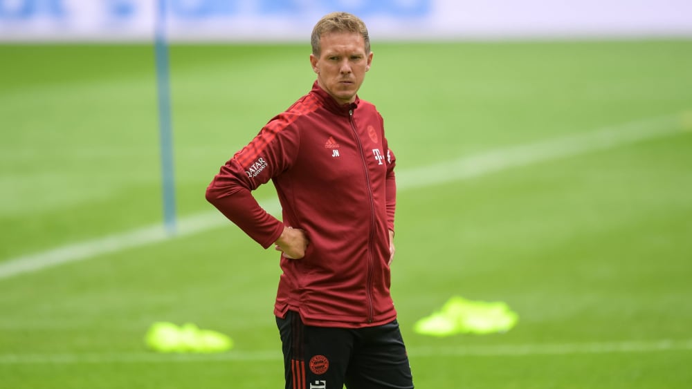 Sein Pokalstart mit Bayern wurde neu terminiert: Trainer Julian Nagelsmann.