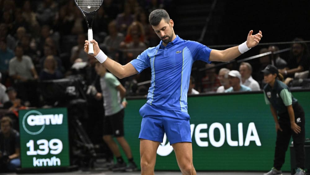 Mal wieder in einem Endspiel: Novak Djokovic.