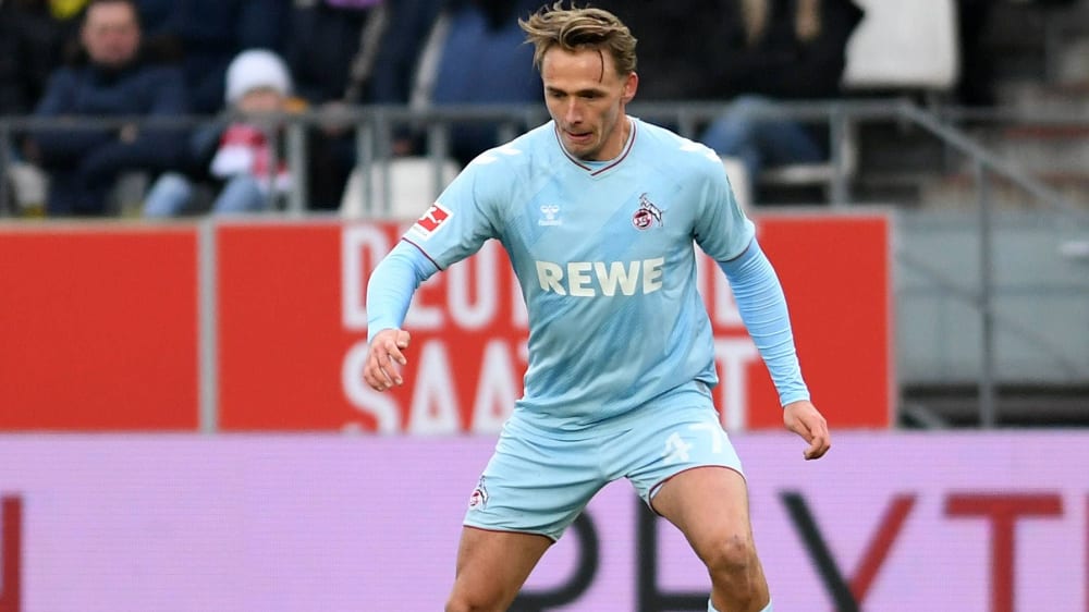 Kölns Mittelfeldspieler Matthias Olesen wird in die Schweiz verliehen