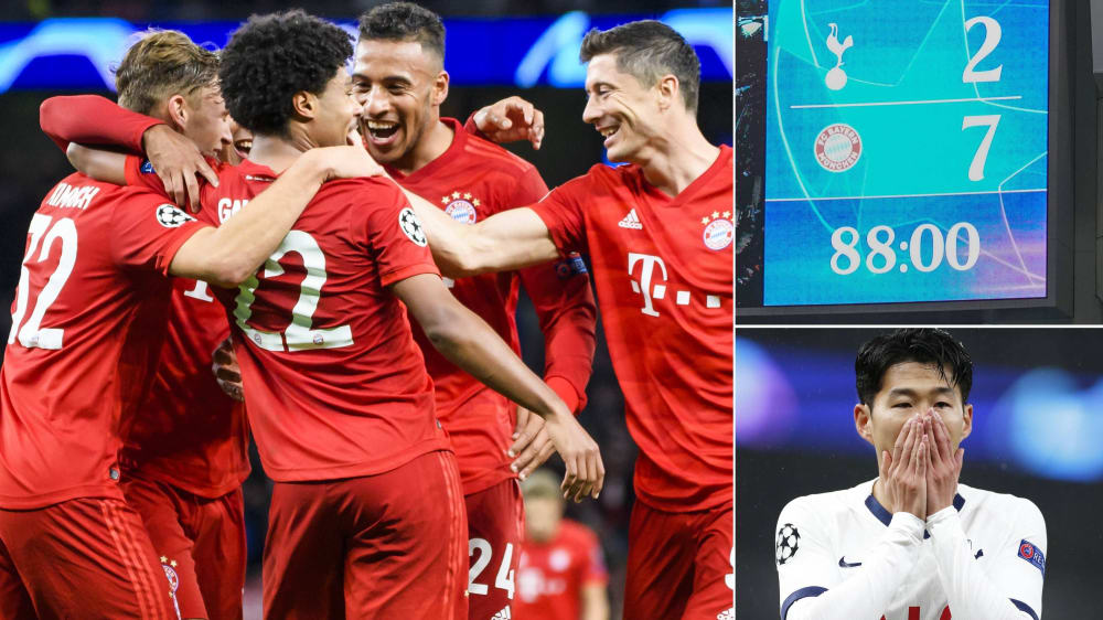 7-Endstand und ein schockierte Heung-Min Son