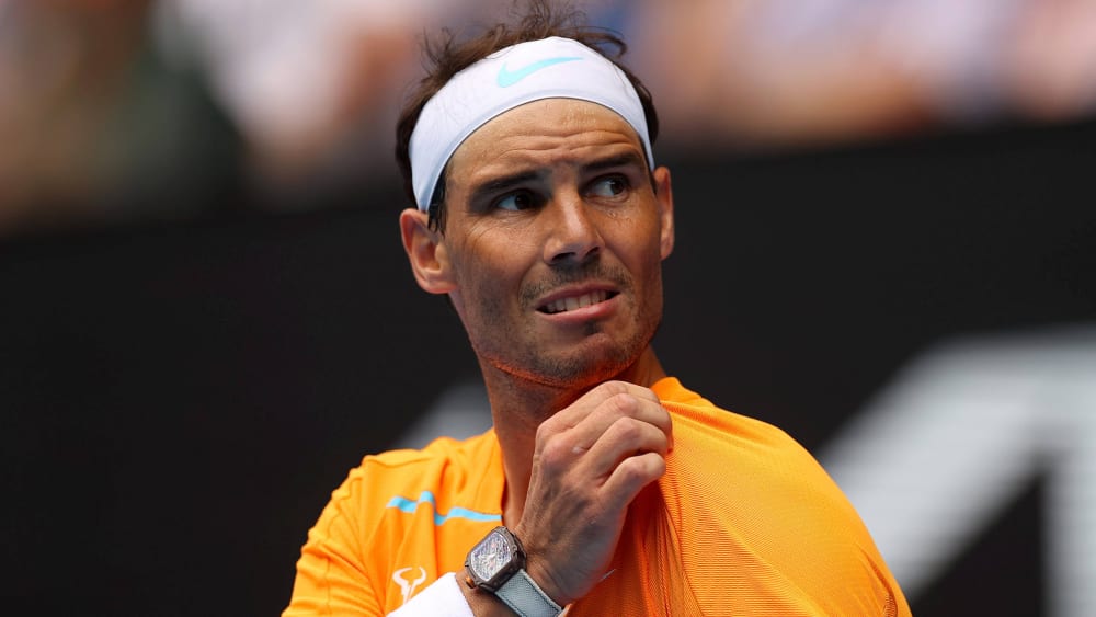 Zum Start der AO hatte er Mühe, zog aber weiter: Rafael Nadal.