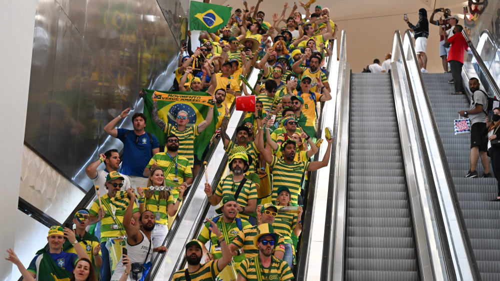 Brasilianische Fans