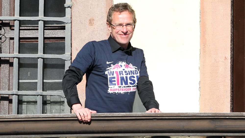 In der Saison 2015/16 führte Ralf Rangnick RB Leipzig in die Bundesliga