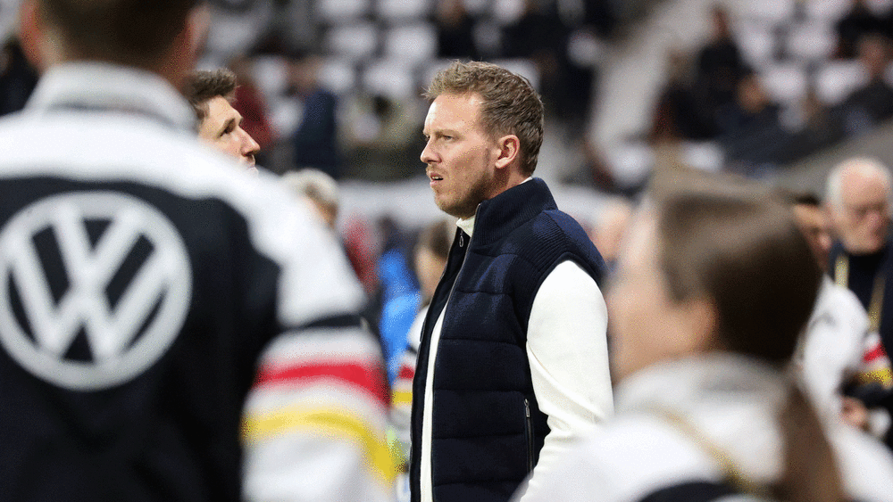 Blick in Richtung EM: Bundestrainer Julian Nagelsmann.