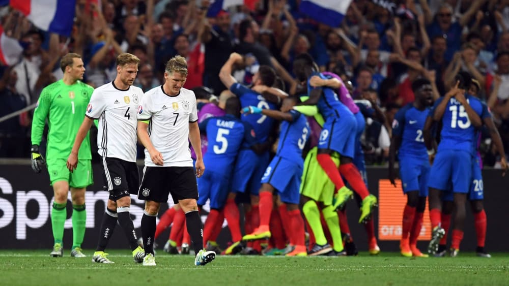 Frankreich jubelt im EM-Halbfinale 2016