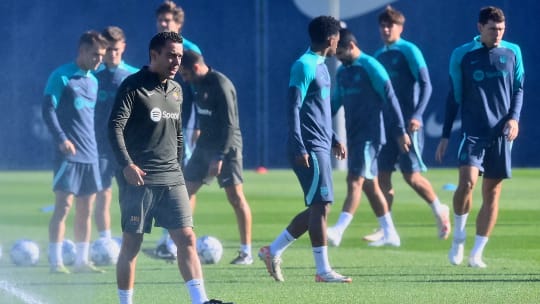 Verletzungsprobleme: Xavi vermisst auf dem Trainingsplatz einige arrivierte Kräfte. 