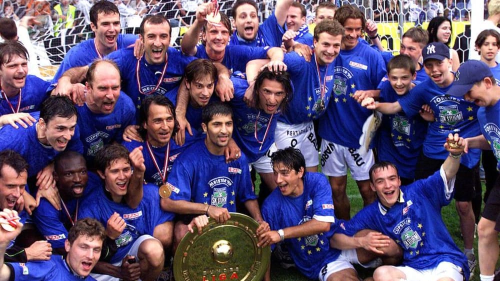 1999 krönte sich Sturm schon einmal erst am letzten Spieltag zum Meister.