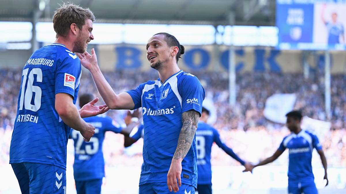 Magdeburg zieht Bochum durch deutlichen Sieg zurück in den Abstiegskampf