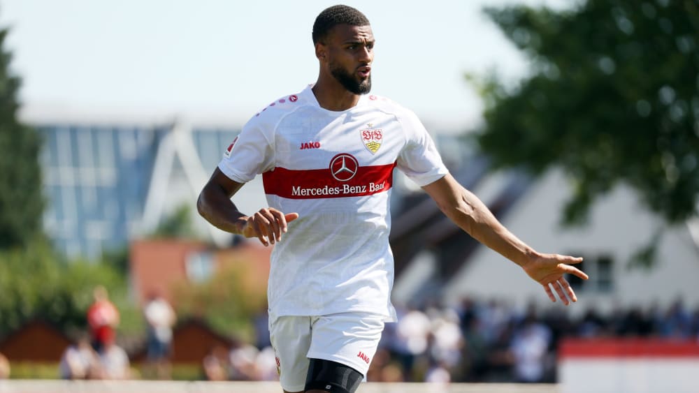 Josha Vagnoman war wie sein Trainer mit seinem Debüt im VfB-Trikot zufrieden.
