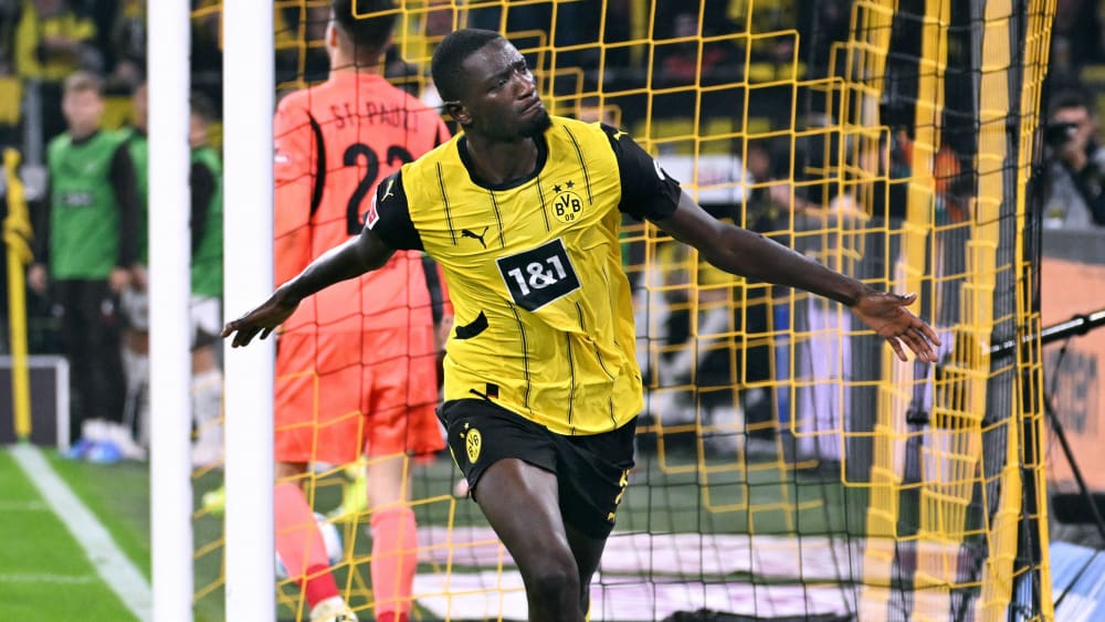 Serhou Guirassy helped Dortmund beat St. Pauli 2-1.