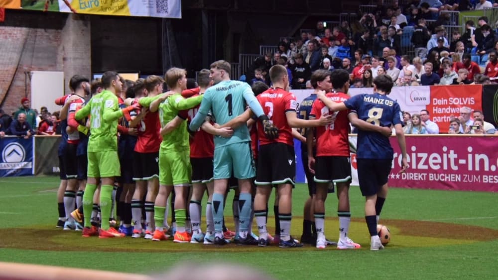 Die U 19 von Hannover 96 und Mainz 05 trafen sich am Samstag.