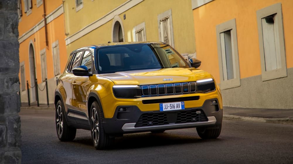 Wunderschne Jeep Avenger Elektro Bild