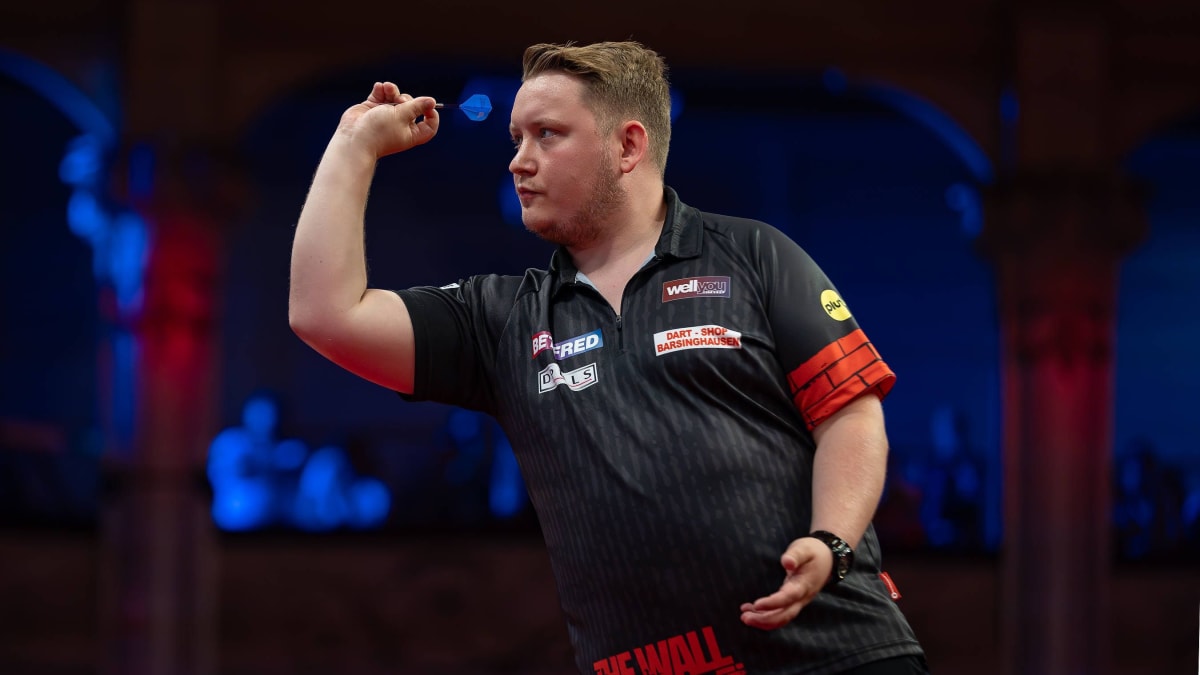 Van den Bergh wirft Neun-Darter: Schindler beim Matchplay raus