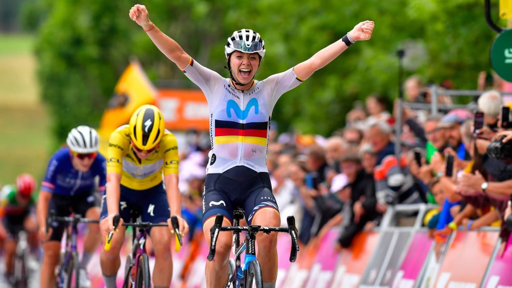 Deutsche Meisterin Lippert gewinnt zweite Etappe der Tour de France