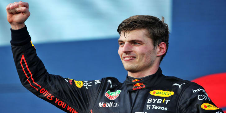 Wieder vorn: Max Verstappen jubelt in Miami.