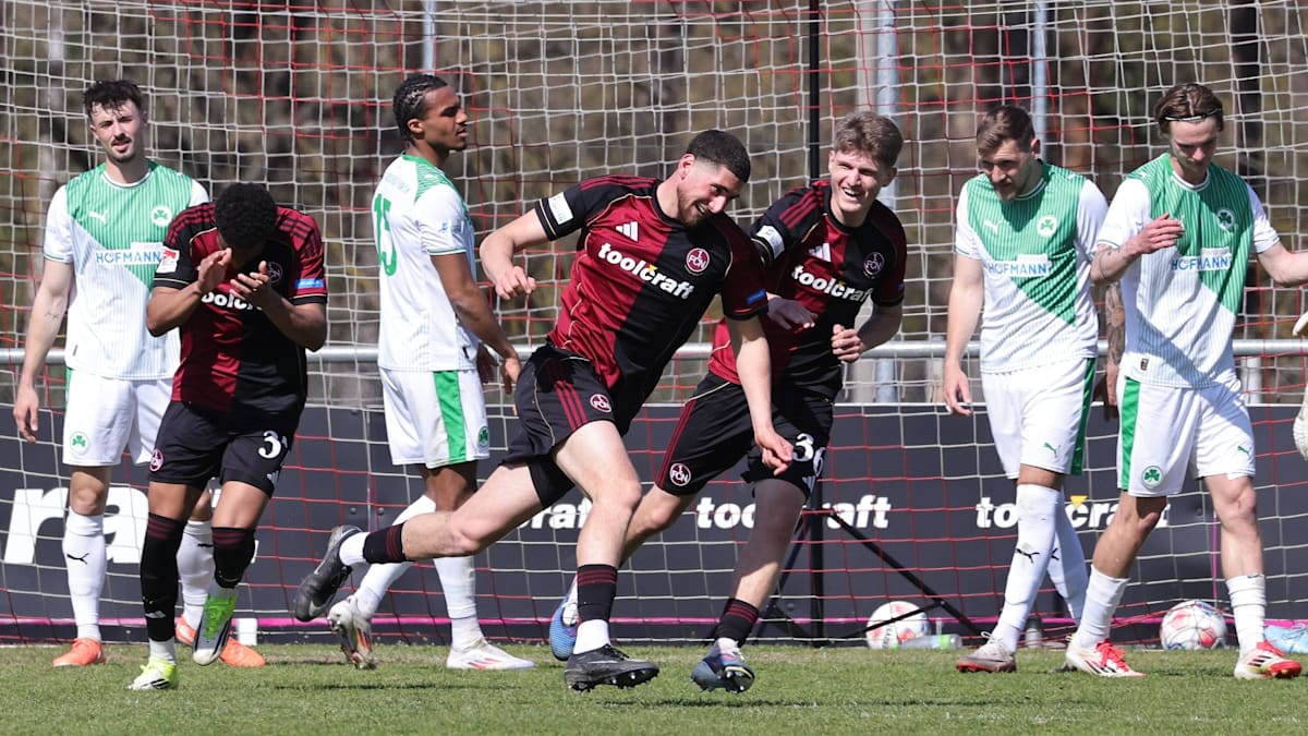 Double strike: Nuremberg wins the small Franconian derby