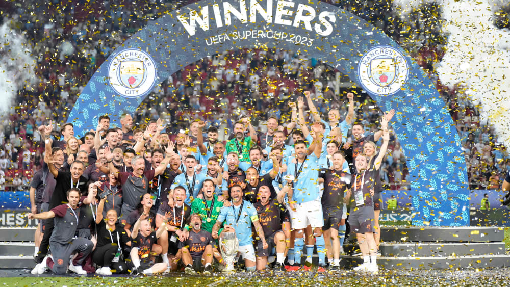 2023 gewann Manchester City den UEFA-Supercup.