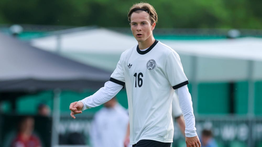 Der Nürnberger Caspar Jander erzielte den einzigen Treffer für die U 21 gegen Finnland.