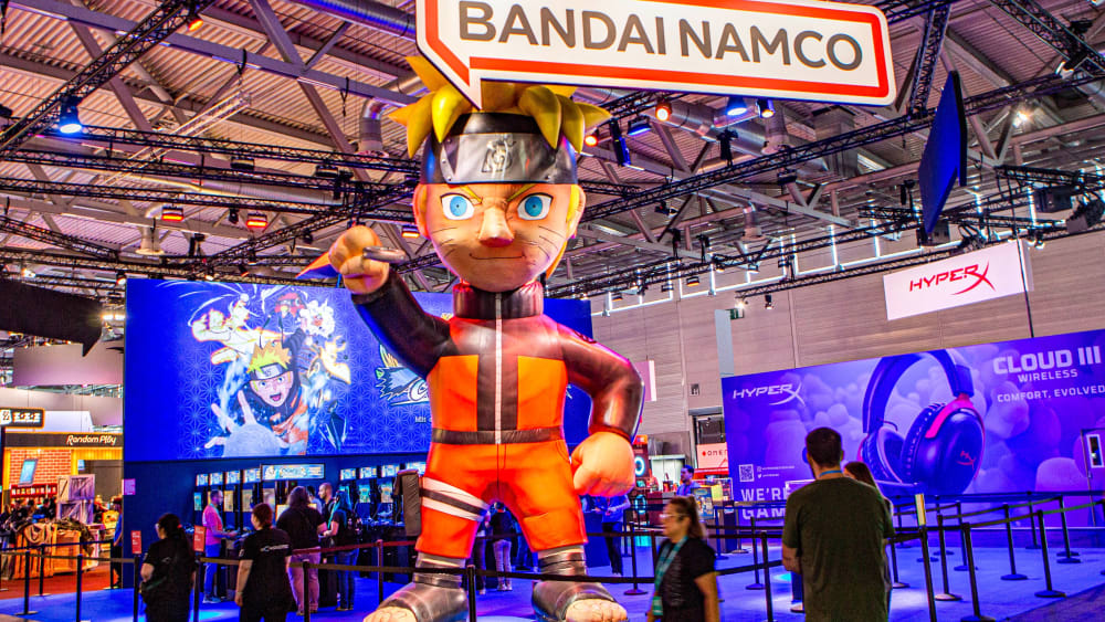 2023 stand Naruto im Fokus des Bandai-Namco-Stands auf der gamescom.