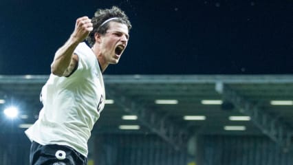 Deutscher Siegtorschütze: Merlin Röhl nach dem 3:2 in der Verlängerung gegen Italien.