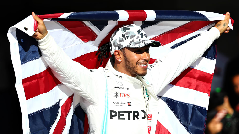 Zum sechsten Mal Weltmeister: Lewis Hamilton.