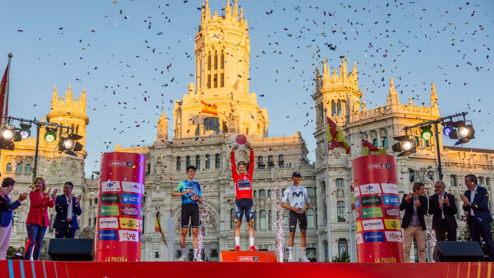 Zum vierten Mal ganz oben: Primoz Roglic.