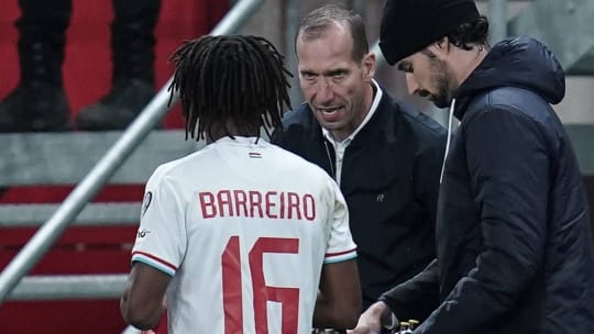 Gegen die DFB-Elf gefordert: Leandro Barreiro und Trainer Jeff Strasser.