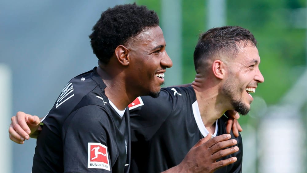  Oladapo Afolayan (links) und Mathias Pereira Lage.