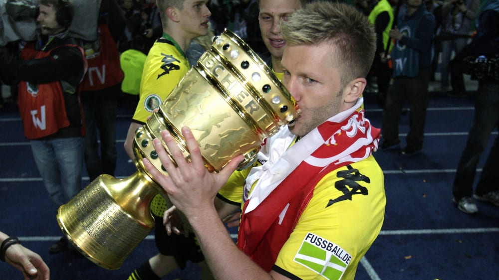 Seine größten Erfolge feierte er im BVB-Trikot: Jakub Blaszczykowski, hier 2012 mit dem DFB-Pokal.