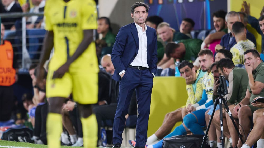 Villarreal-Coach Marcelino.