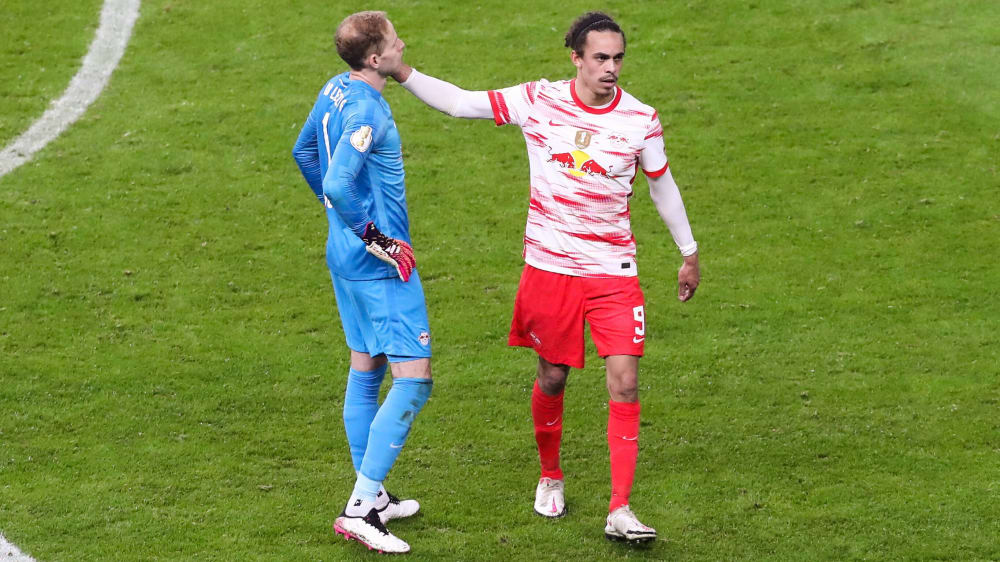 Peter Gulacsi und Yussuf Poulsen