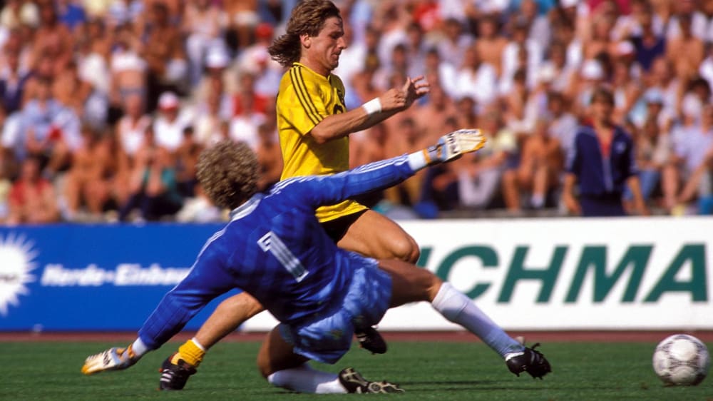  Frank Mill am 9. August 1986.