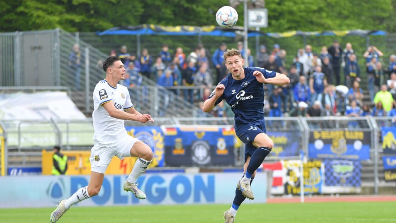 GER, Fussball, 3.Liga, VfB Oldenburg vs 1.FC Saarbrücken 07.05.2023, Marschwegstadion, Oldenburg, GE