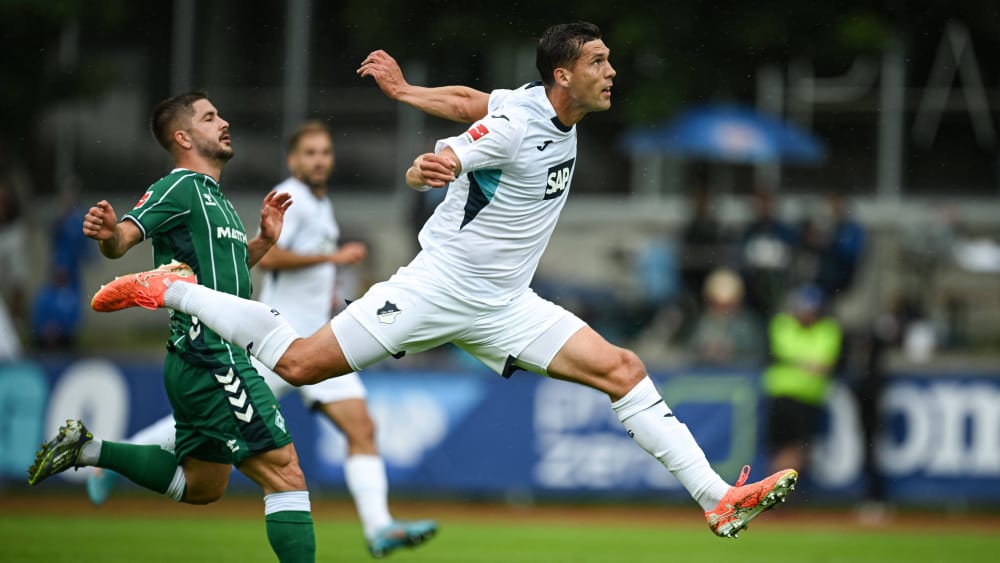 Zu großer Schritt Bundesliga? Robin Hranac soll sich im zweiten Jahr bei der TSG etablieren.