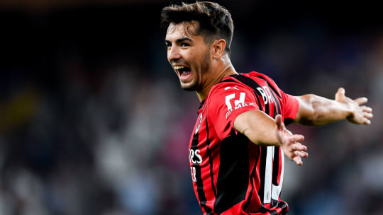 Frühe Freude gegen Samp: Brahim Diaz hat das erste Saisontor für Vizemeister Milan erzielt.