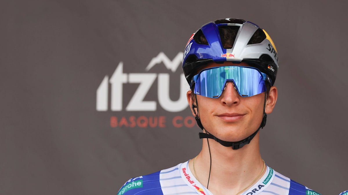 Sekundenkrimi im Regen: Lipowitz zittert sich zu Platz 2 bei der Baskenland-Rundfahrt