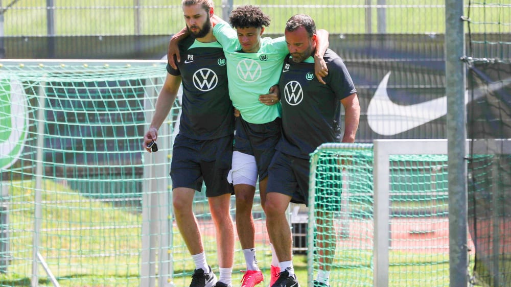 Wird nicht mehr im Wolfsburger Trainingslager mitwirken können: Kevin Paredes.