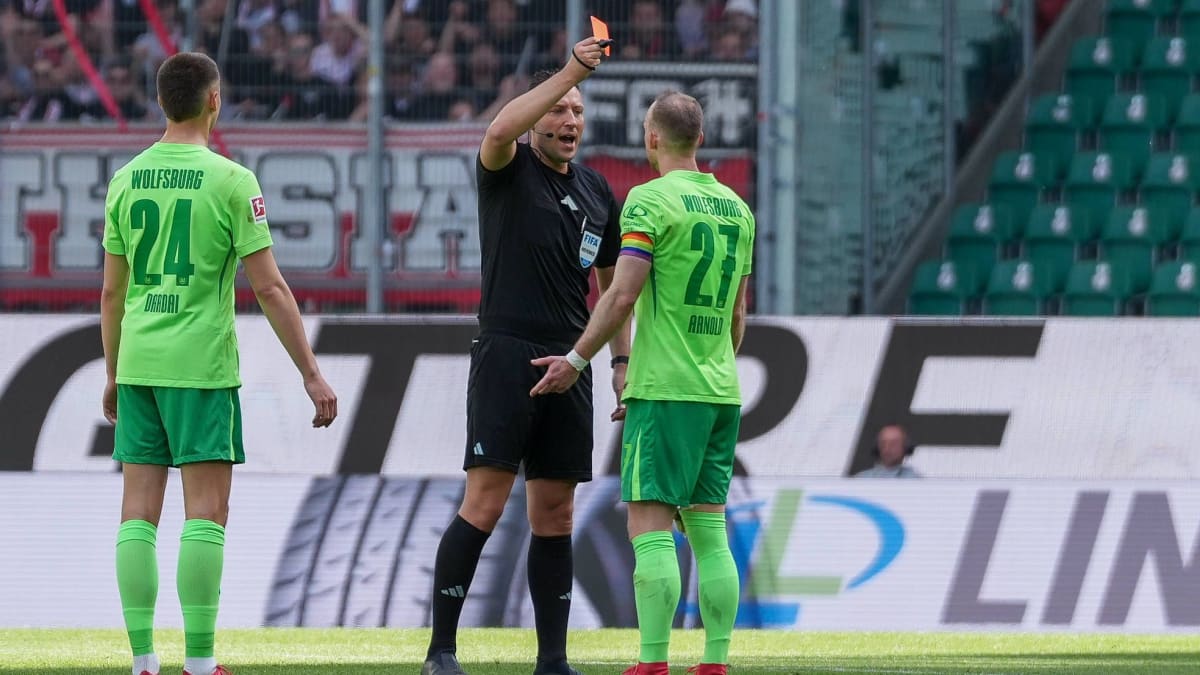 Zwei Spiele Sperre für Arnolds vierte Rote Karte