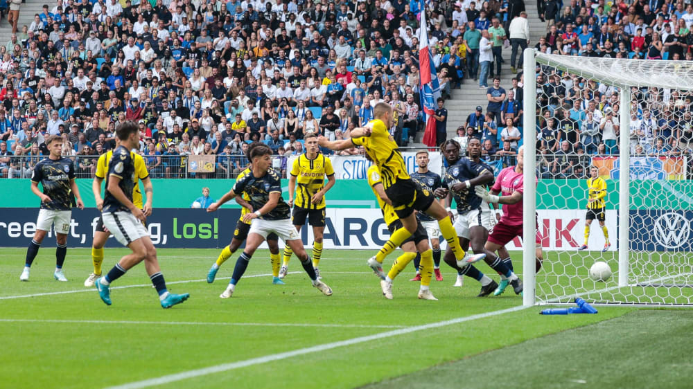 Erzielte das frühe 1:0: Dortmunds Neuzugang Waldemar Anton.