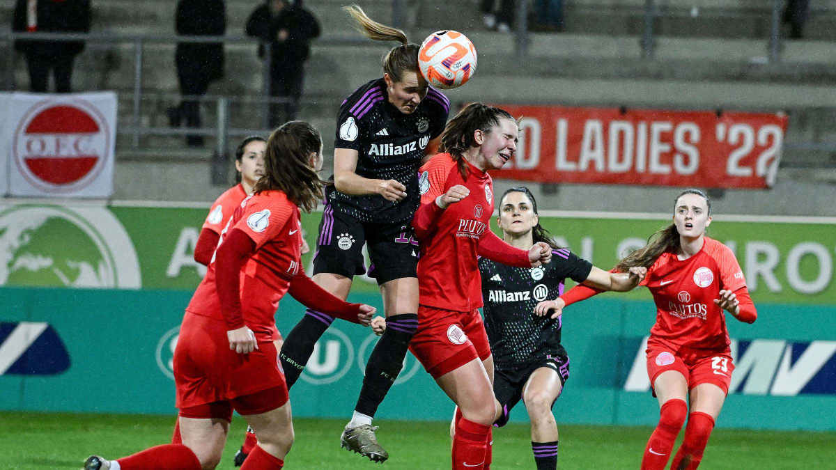 DFBPokal Frauen Drittligist OFC ärgert FC Bayern kurz kicker