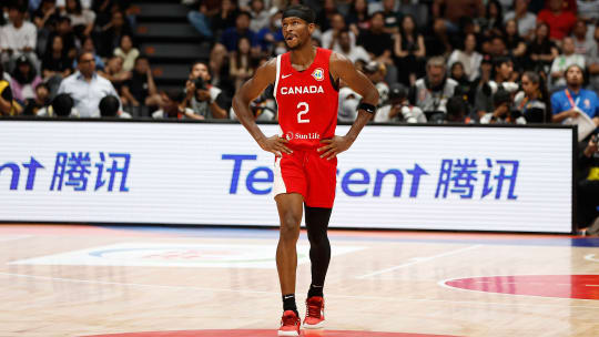 Sollte Deutschland ins Halbfinale einziehen, könnten er und die Kanadier die DBB-Riesen nach Paris bringen: Shai Gilgeous-Alexander.