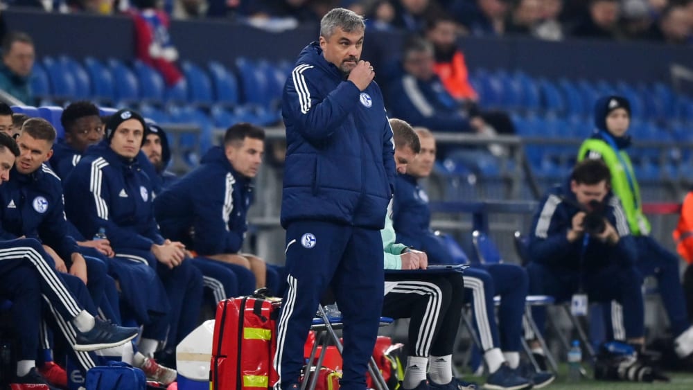 Steht vor einer kniffligen Aufgabe: Schalkes Trainer Thomas Reis.
