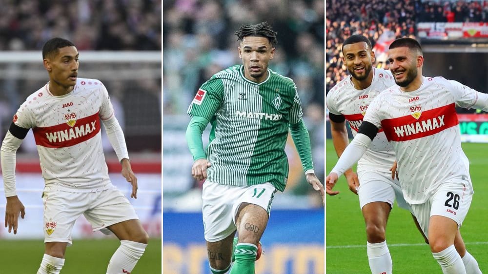 Ein Drittel der Elf des 19. Spieltags stellt nach dem 5:2 gegen Leipzig der VfB Stuttgart. Insgesamt befinden sich gleich fünf Spieler im Einserbereich, zwei erhielten gar die Bestnote.