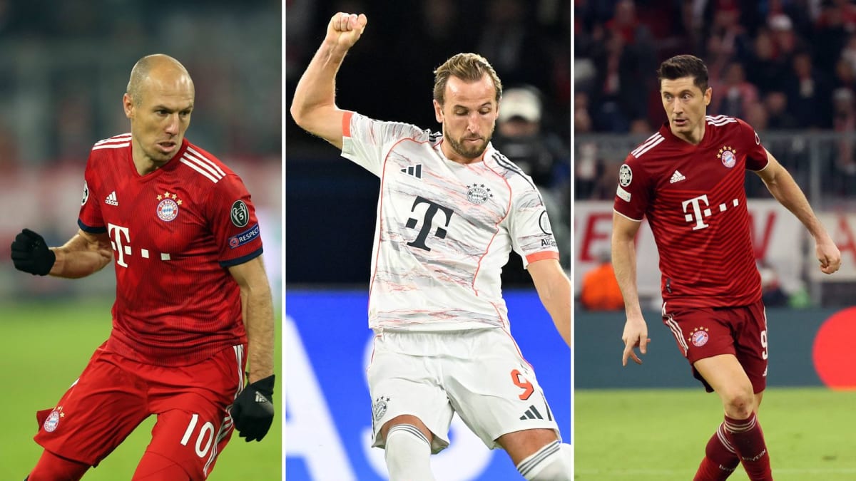 Bayern's ten best Champions League goalscorers: Kane sets his sights ...