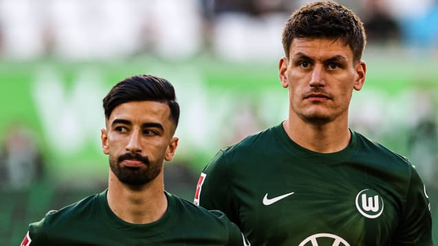 Mohammed Amoura (links) und Joakim Maehle haben sich ausgesprochen.