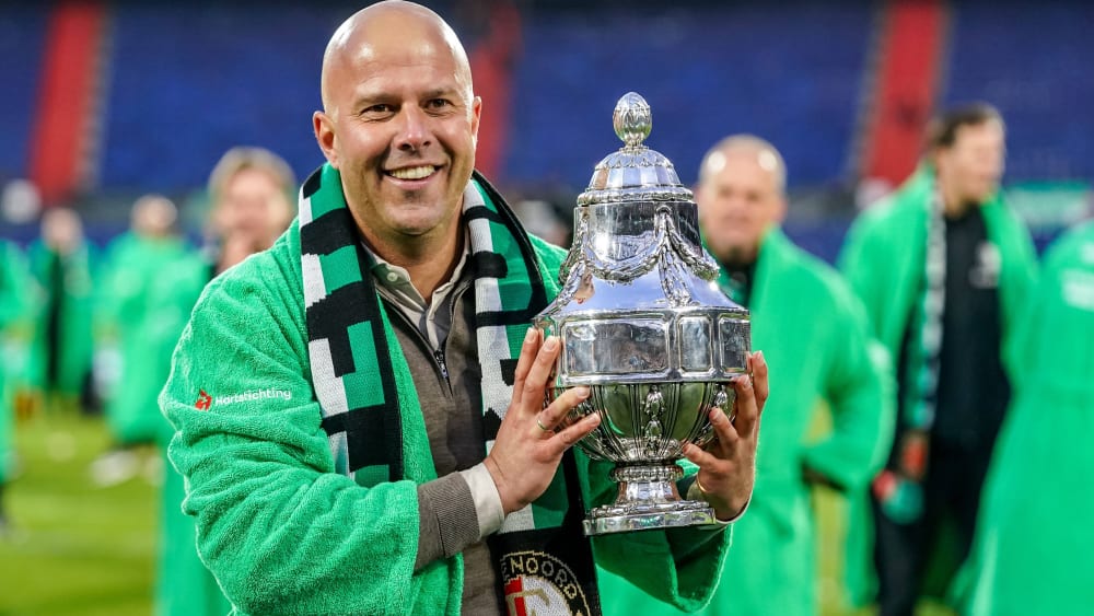 Frischgebackener Pokalsieger mit Feyenoord: Arne Slot.