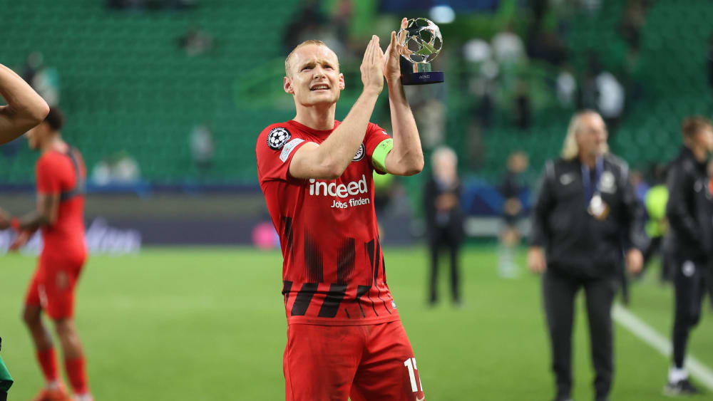 Wurde von der UEFA zum Spieler des Spiels ausgezeichnet: Sebastian Rode.