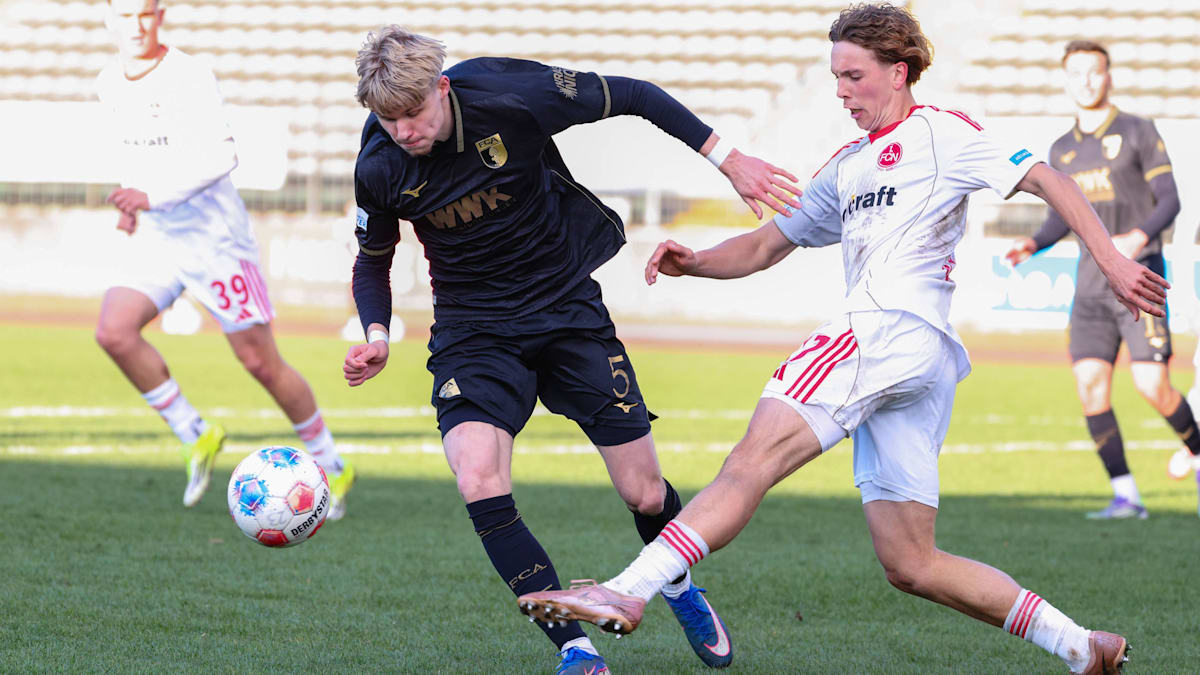 Augsburg II bemüht, aber zu harmlos: Effiziente Nürnberger erobern die Spitze zurück
